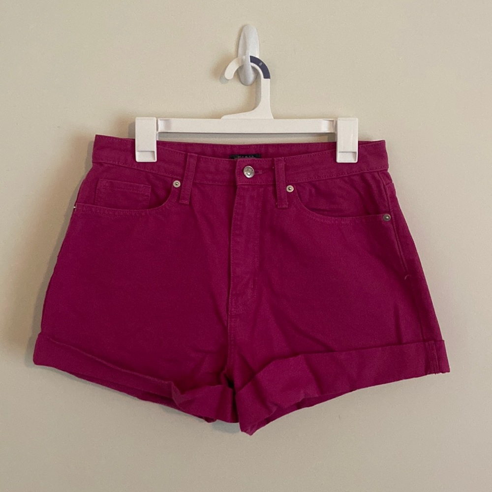 High rise shorts